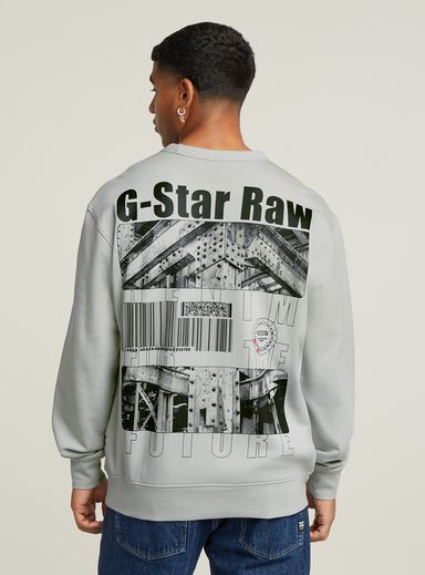 Substance Back Graphic Relaxed Sweater
